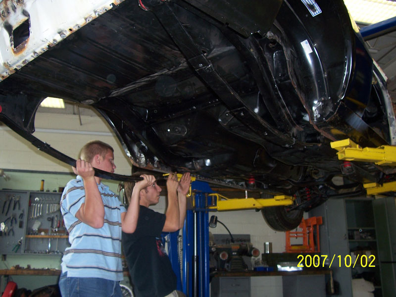 1968 Chevy Camaro restoration photo 3