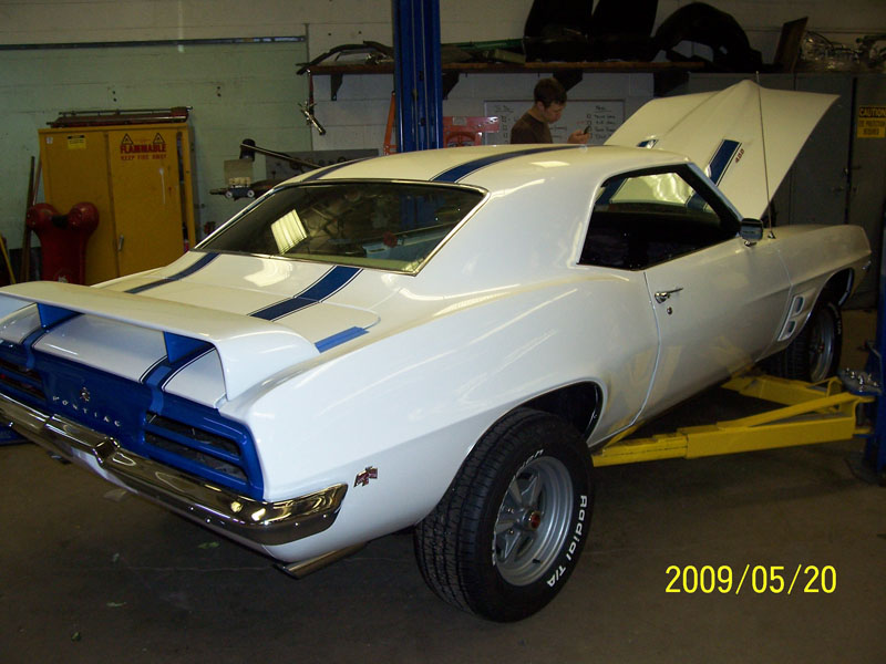 1969 Pontiac Firebird restoration photo 18