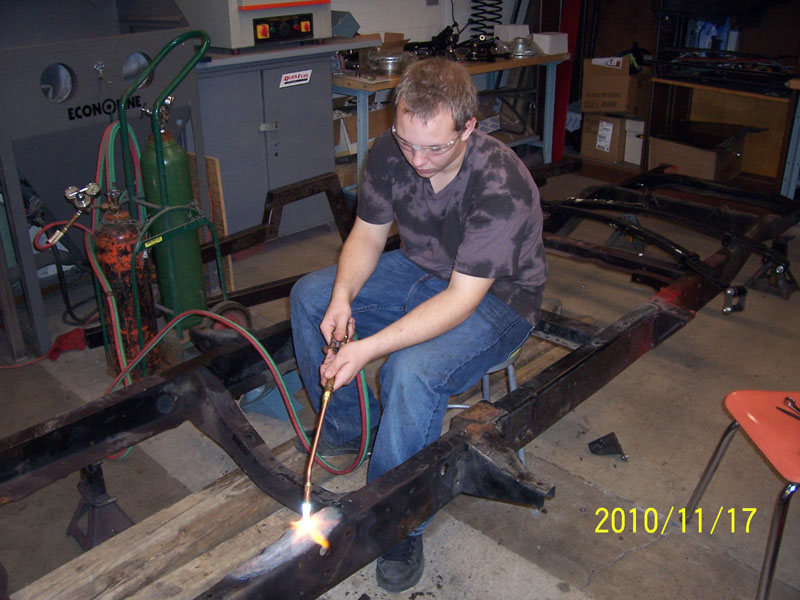 1955 Chevy Pickup restoration photo 10
