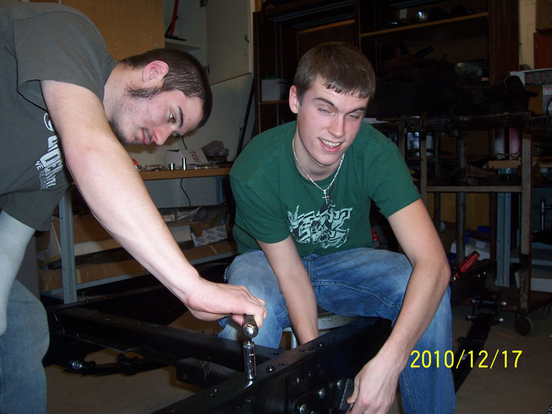 1955 Chevy Pickup restoration photo 14