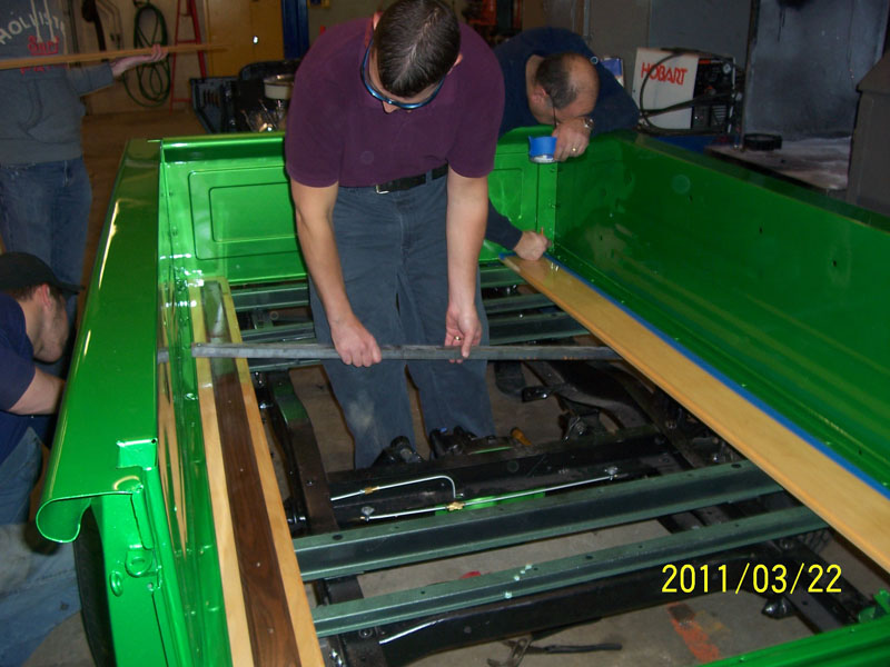 1955 Chevy Pickup restoration photo 16