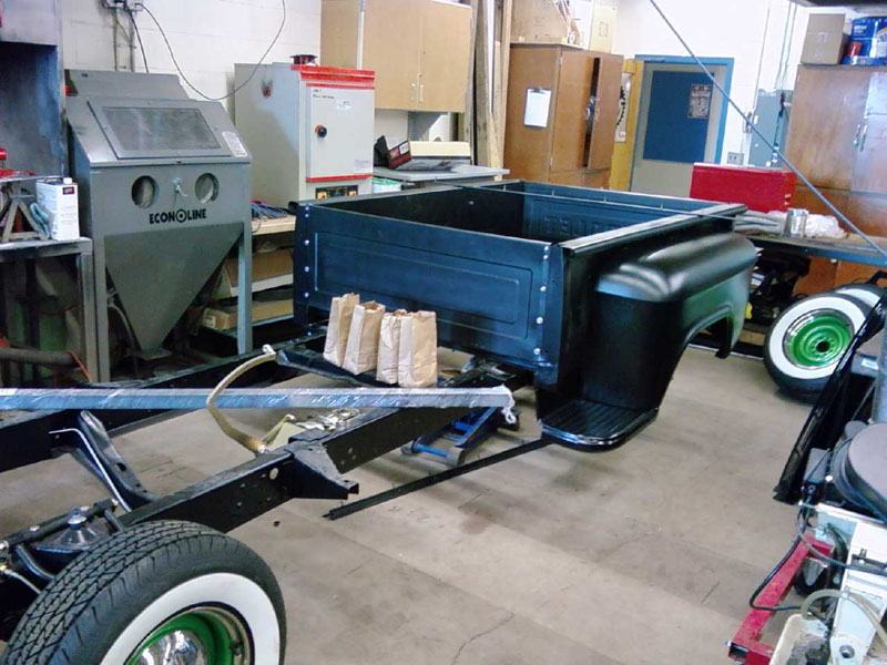 1955 Chevy Pickup restoration photo 19
