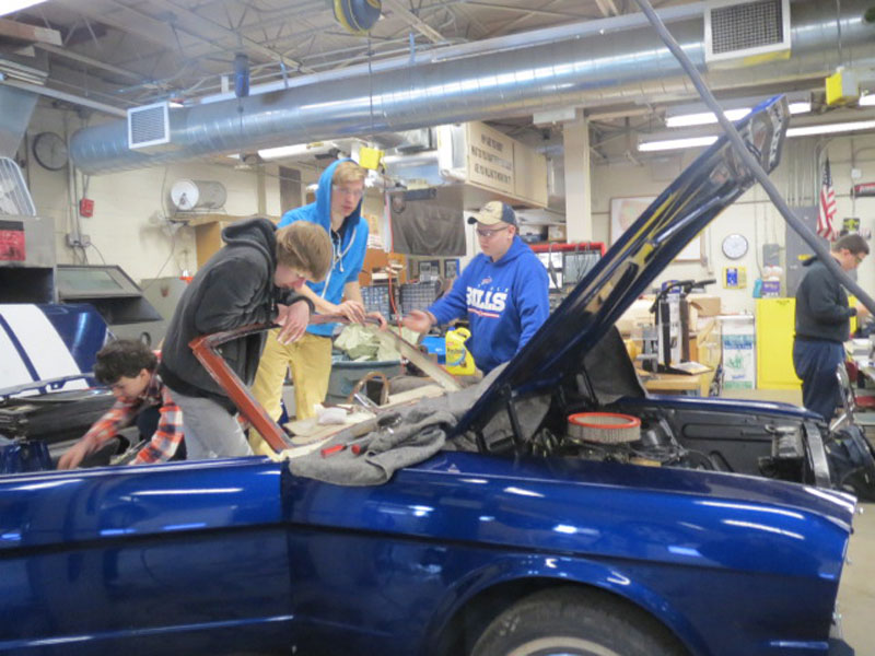 1965 Ford Mustang GT restoration photo 7