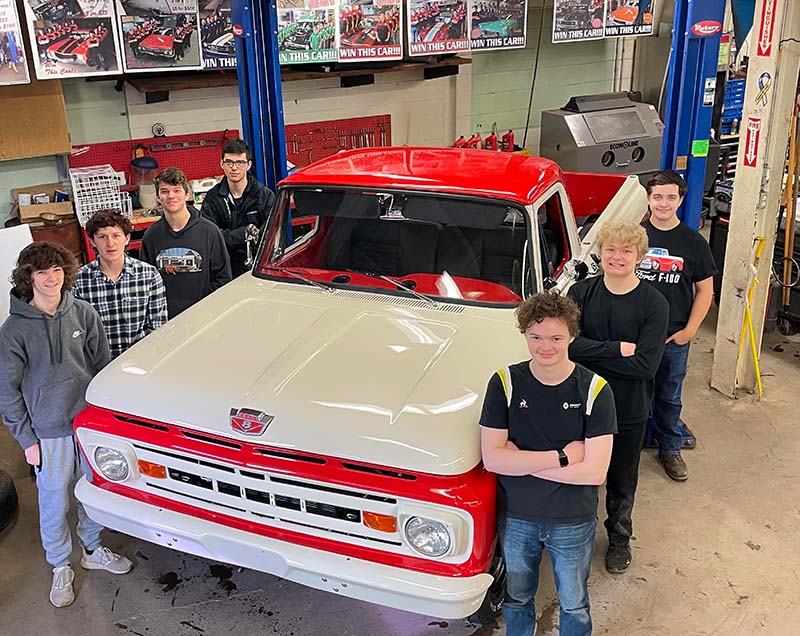 1961 Ford F100 restoration photo 13