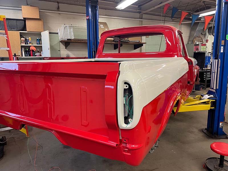 1961 Ford F100 restoration photo 5