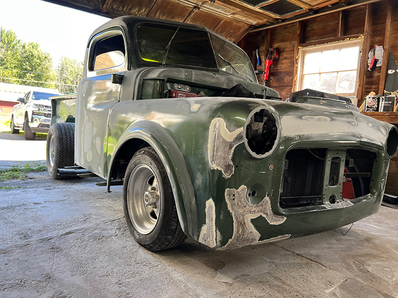 1951 Dodge B3B Pickup restoration photo 3