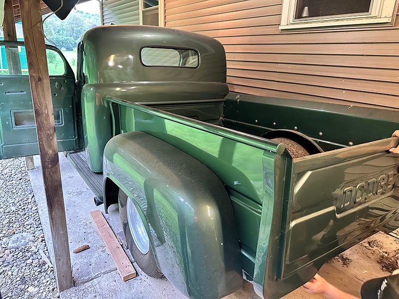 1951 Dodge B3B Pickup restoration photo 5
