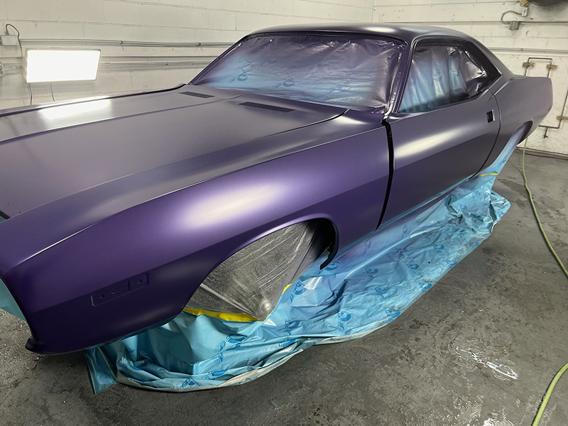 1972 Plymouth Barracuda restoration photo 21