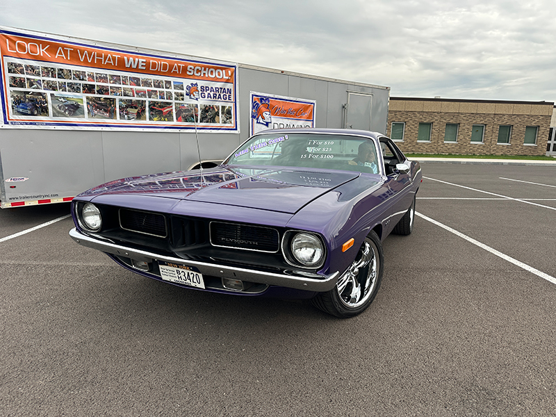 1972 Plymouth Barracuda restoration photo 38